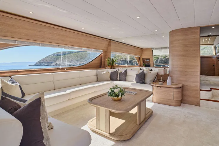 Charter Yacht APEIRON BLUE - Ferretti 23m - 4 Cabins - Lavrion - Athens - Mykonos - Paros - Cyclades - Greece