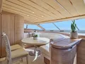 APEIRON BLUE Ferretti 23m - indoor dining area APEIRON BLUE Ferretti 23m - indoor dining area