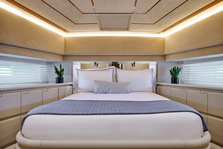 Charter Yacht APEIRON BLUE - Ferretti 23m - 4 Cabins - Lavrion - Athens - Mykonos - Paros - Cyclades - Greece