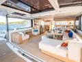 JUMEAUX Bali 5.8 - saloon aft view JUMEAUX Bali 5.8 - saloon aft view