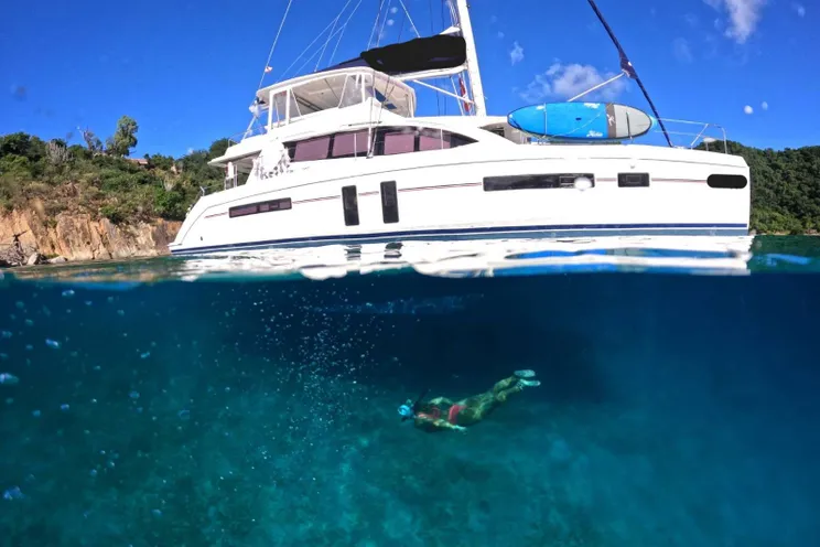 Charter Yacht SHIPS&GIGGLES - Leopard 58 - 5 Cabins - Virgin Gorda - Tortola - Anegada - BVI - Caribbean