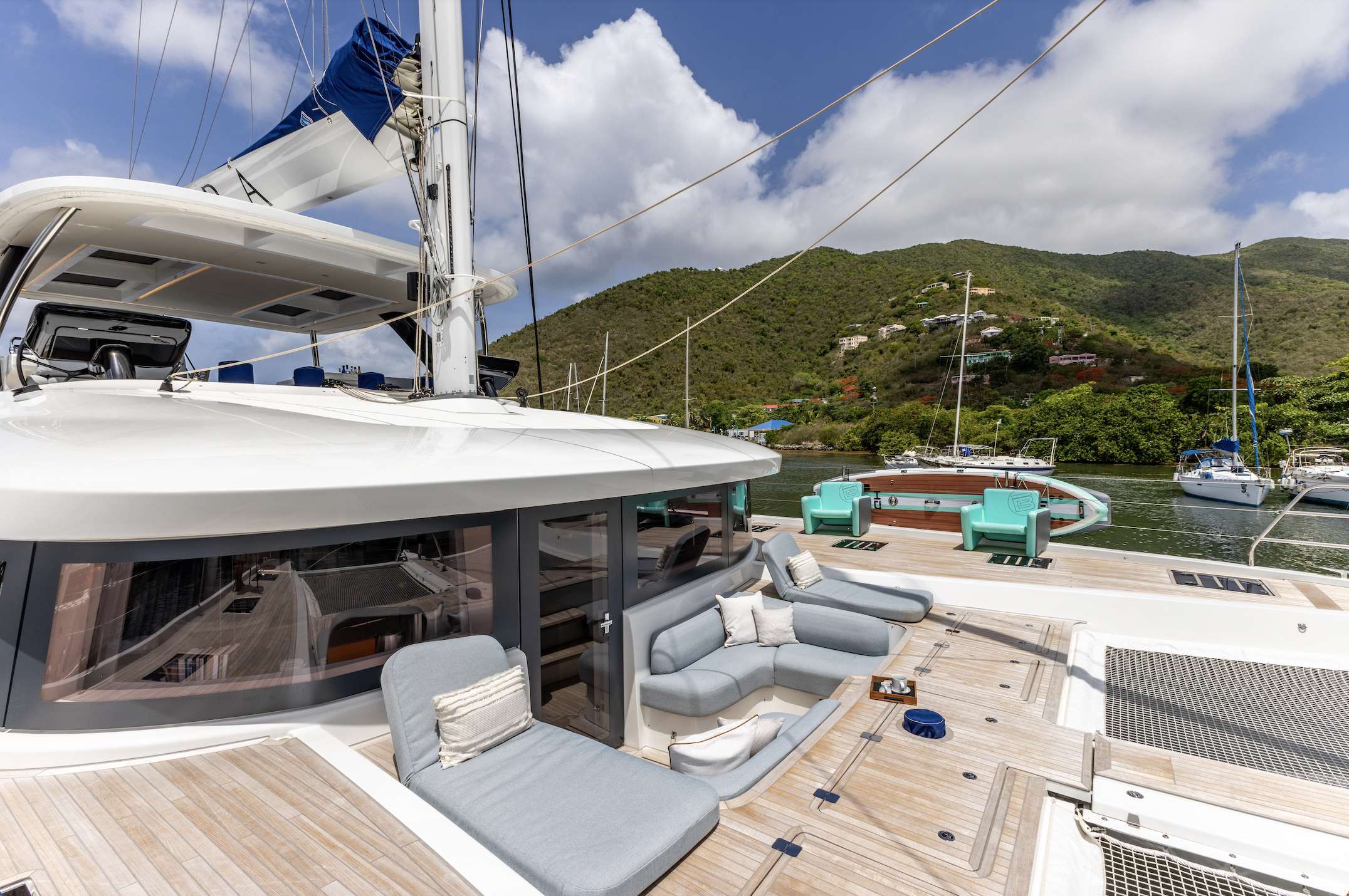 Charter Yacht AURORA - Lagoon Sixty 5 - 4 Cabins - Tortola - Anegada - Virgin Gorda - BVI - Caribbean