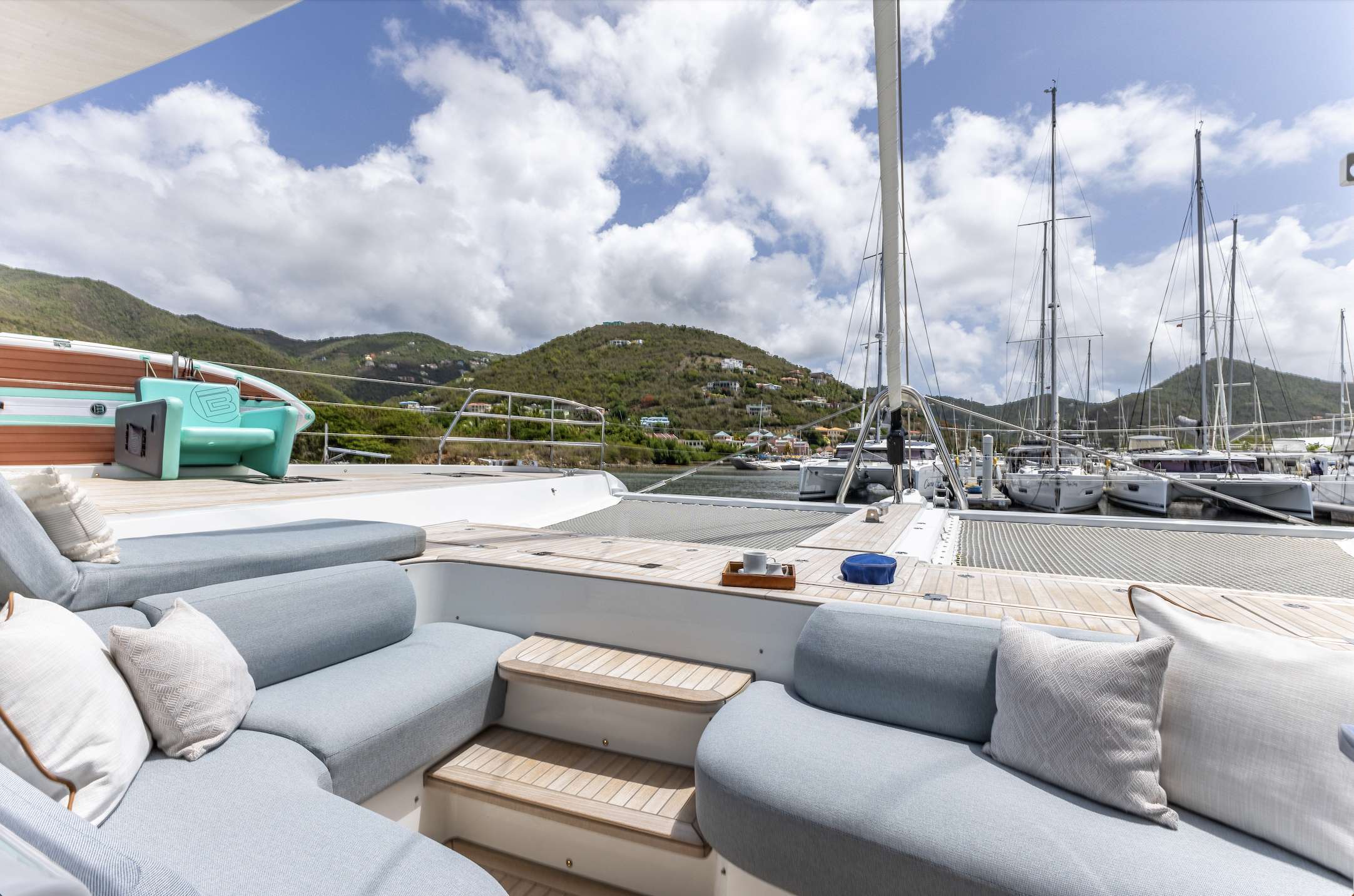 Charter Yacht AURORA - Lagoon Sixty 5 - 4 Cabins - Tortola - Anegada - Virgin Gorda - BVI - Caribbean