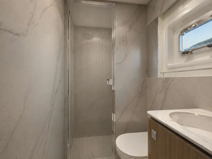 AUDACITY Heysea SV60 - VIP cabin 1 bathroom AUDACITY Heysea SV60 - VIP cabin 1 bathroom