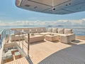 K2 Sanlorenzo SD118 - sundeck aft lounge K2 Sanlorenzo SD118 - sundeck aft lounge