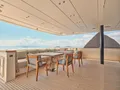 K2 Sanlorenzo SD118 - main aft deck alfresco dining area K2 Sanlorenzo SD118 - main aft deck alfresco dining area
