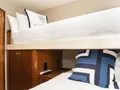 GAIL FORCE II Hatteras 80 - twin bunk cabin GAIL FORCE II Hatteras 80 - twin bunk cabin