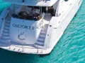 GAIL FORCE II Hatteras 80 - swim platform GAIL FORCE II Hatteras 80 - swim platform