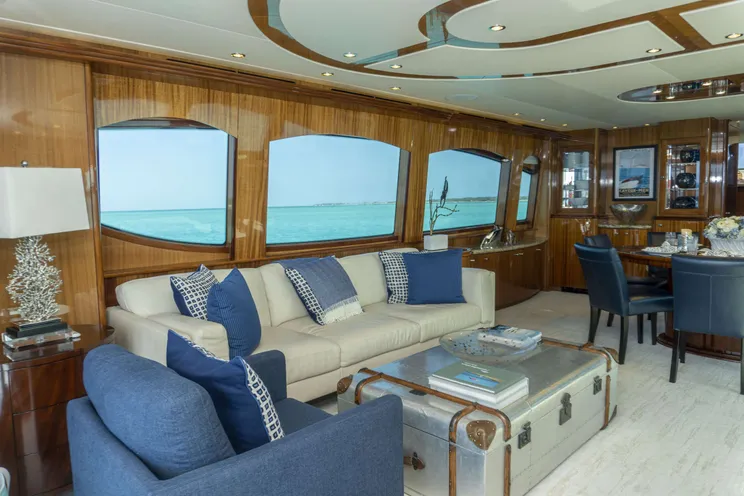 Charter Yacht GAIL FORCE II - Hatteras 80 - 4 Cabins - Nassau - Exumas - Bahamas