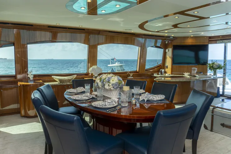 Charter Yacht GAIL FORCE II - Hatteras 80 - 4 Cabins - Nassau - Exumas - Bahamas