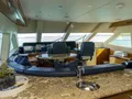 GAIL FORCE II Hatteras 80 - cockpit lounge GAIL FORCE II Hatteras 80 - cockpit lounge