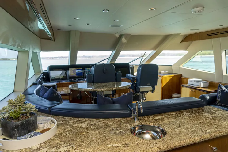 Charter Yacht GAIL FORCE II - Hatteras 80 - 4 Cabins - Nassau - Exumas - Bahamas
