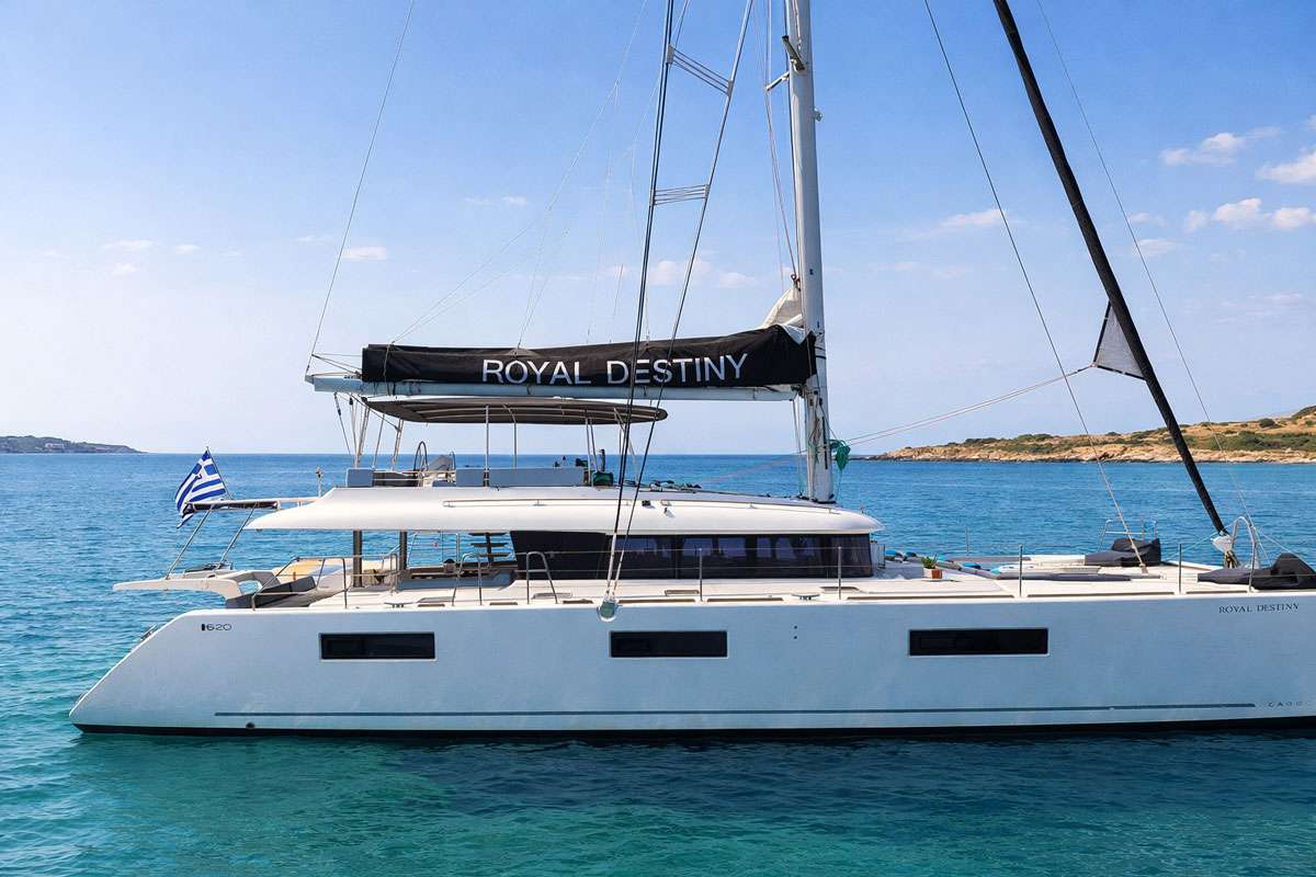 Charter Yacht ROYAL DESTINY - Lagoon 620 - 6 Cabins - Athens - Mykonos - Paros - Cyclades - Greece