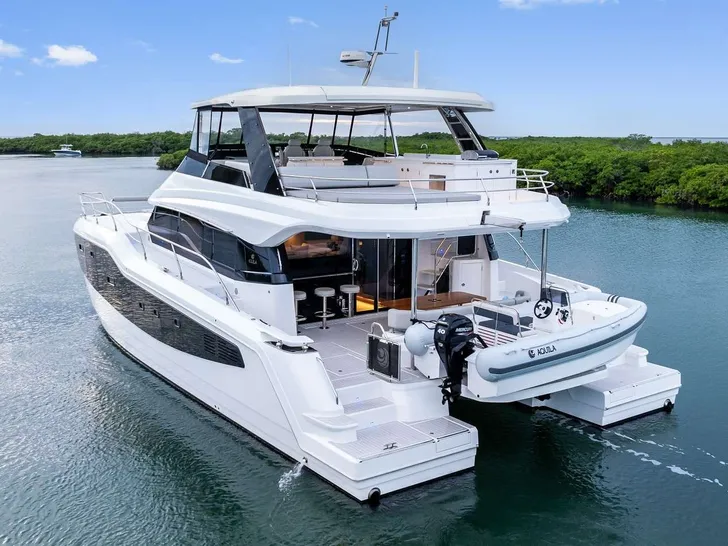 TREASURED C’s Aquila 50 - aft shot TREASURED C’s Aquila 50 - aft shot