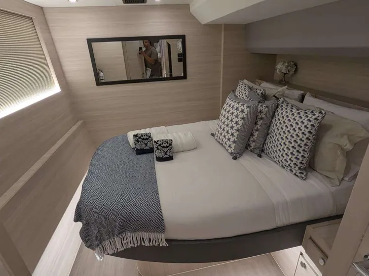 TREASURED C’s Aquila 50 - VIP cabin 1 TREASURED C’s Aquila 50 - VIP cabin 1