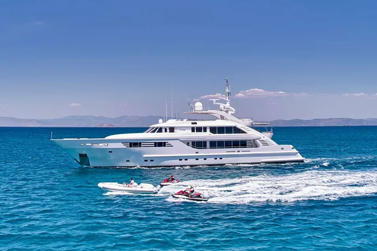 Charter Yacht OASIS - ISA 47m - 6 Cabins - Athens - Mykonos - Paros - Cyclades - Greece