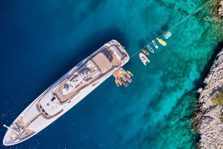 Charter Yacht OASIS - ISA 47m - 6 Cabins - Athens - Mykonos - Paros - Cyclades - Greece