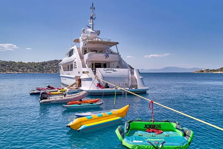 Charter Yacht OASIS - ISA 47m - 6 Cabins - Athens - Mykonos - Paros - Cyclades - Greece