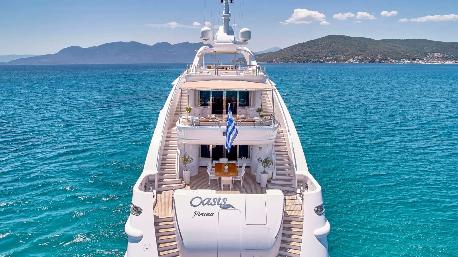 Charter Yacht OASIS - ISA 47m - 6 Cabins - Athens - Mykonos - Paros - Cyclades - Greece
