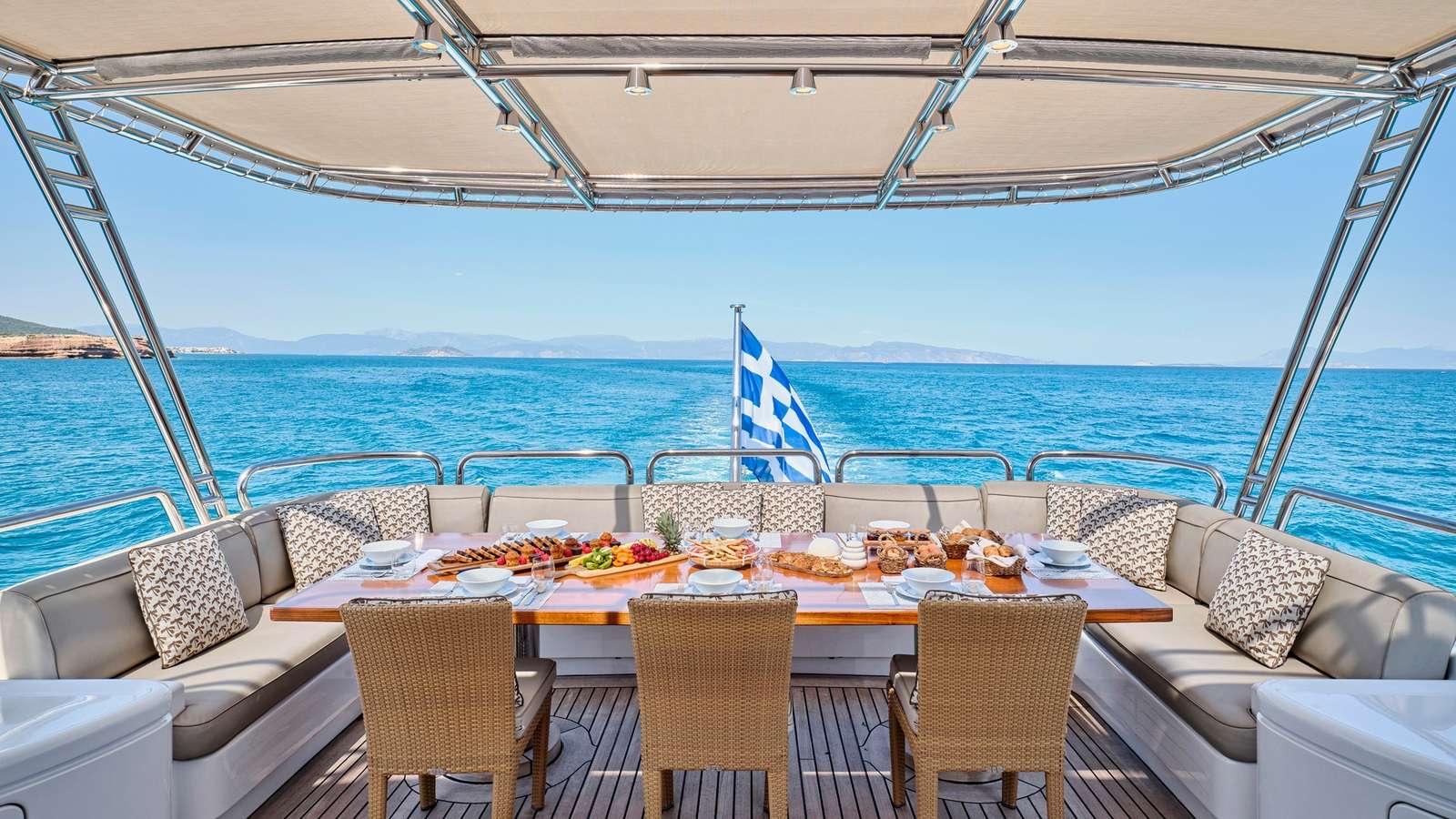 Charter Yacht OASIS - ISA 47m - 6 Cabins - Athens - Mykonos - Paros - Cyclades - Greece