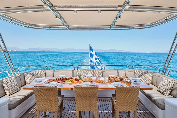 Charter Yacht OASIS - ISA 47m - 6 Cabins - Athens - Mykonos - Paros - Cyclades - Greece