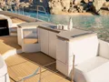 NARGIZA(Winters)Fountaine Pajot FPY 70S - flybridge bbq area NARGIZA(Winters)Fountaine Pajot FPY 70S - flybridge bbq area