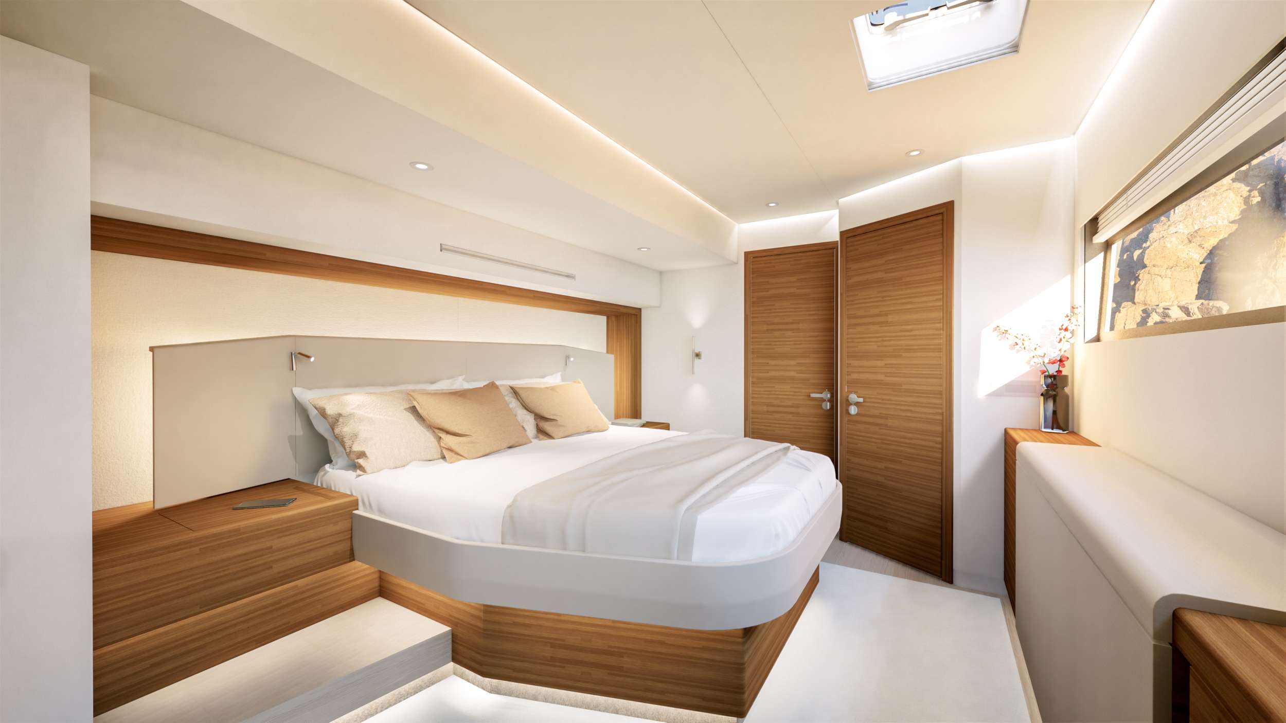 NARGIZA(Winters)Fountaine Pajot FPY 70S - master cabin