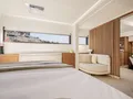 NARGIZA(Winters)Fountaine Pajot FPY 70S - master cabin bed and seat NARGIZA(Winters)Fountaine Pajot FPY 70S - master cabin bed and seat
