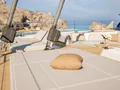 NARGIZA(Winters)Fountaine Pajot FPY 70S - foredeck sunbathing area NARGIZA(Winters)Fountaine Pajot FPY 70S - foredeck sunbathing area