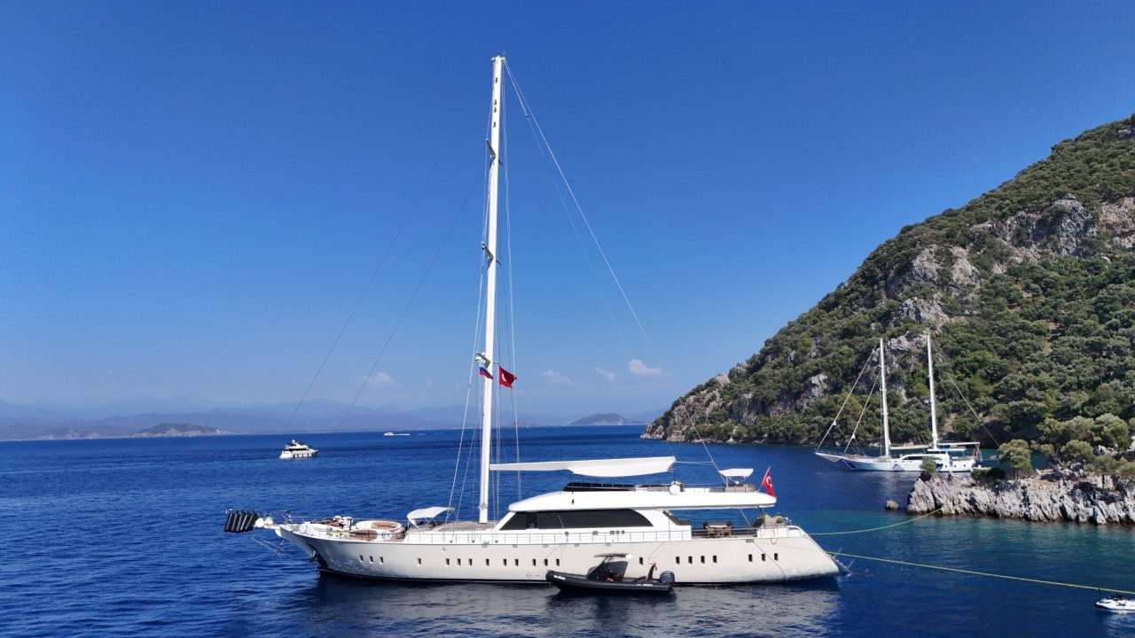 Charter Yacht DODO - Motor Sailer 43m - 6 Cabins - Fethiye - Gocek - Bodrum - Marmaris - Turkey