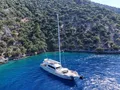 DODO Custom Motor Sailer 43m - drone aerial shot DODO Custom Motor Sailer 43m - drone aerial shot