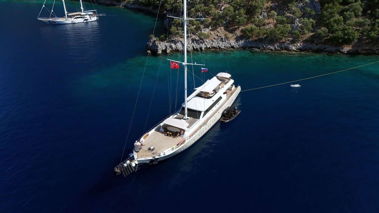 Charter Yacht DODO - Motor Sailer 43m - 6 Cabins - Fethiye - Gocek - Bodrum - Marmaris - Turkey