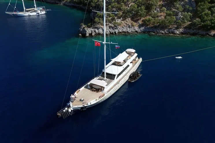 Charter Yacht DODO - Motor Sailer 43m - 6 Cabins - Fethiye - Gocek - Bodrum - Marmaris - Turkey