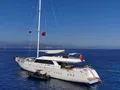DODO Custom Motor Sailer 43m - anchored DODO Custom Motor Sailer 43m - anchored