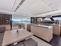 NEHALENNIA Fountaine Pajot Samana - salon and galley NEHALENNIA Fountaine Pajot Samana - salon and galley