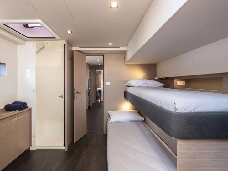 NEHALENNIA Fountaine Pajot Samana - twin bunk cabin NEHALENNIA Fountaine Pajot Samana - twin bunk cabin