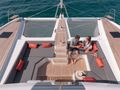 NEHALENNIA Fountaine Pajot Samana - foredeck aerial view with guests relaxing NEHALENNIA Fountaine Pajot Samana - foredeck aerial view with guests relaxing