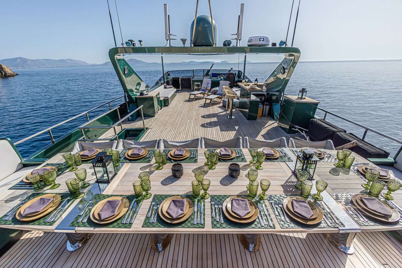 Charter Yacht CAN'T REMEMBER - Tecnomar 35m - 6 Cabins - Athens - Mykonos - Paros - Cyclades - Greece