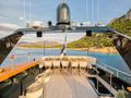 CAN'T REMEMBER Tecnomar 35m - sundeck aft alfresco dining area CAN'T REMEMBER Tecnomar 35m - sundeck aft alfresco dining area