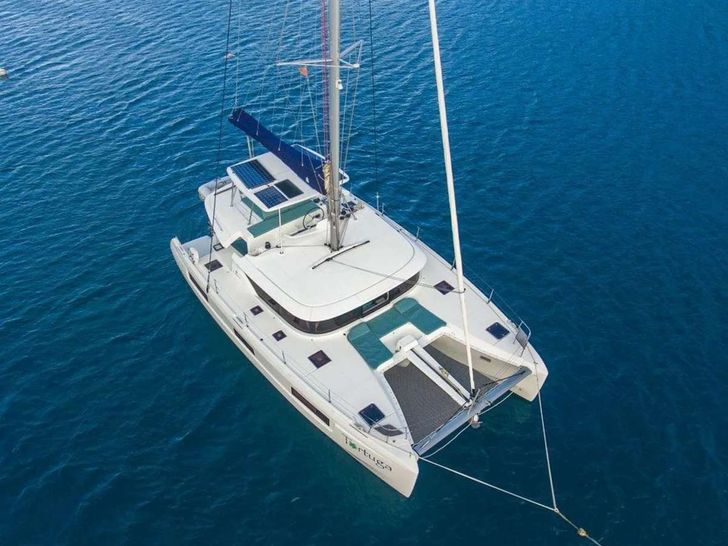 TORTUGA Lagoon 46 - aerial shot TORTUGA Lagoon 46 - aerial shot