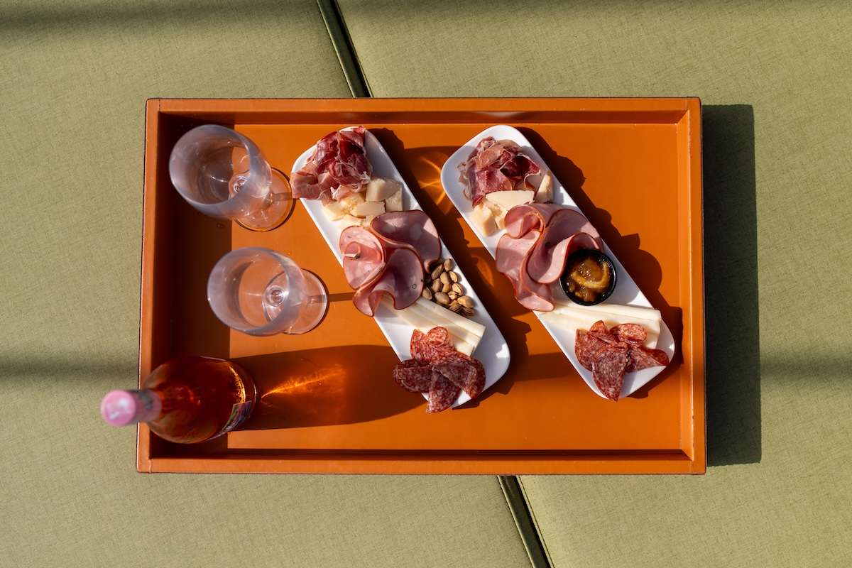 MY OFFICE Lagoon 62 - cold cuts and aperitif onboard