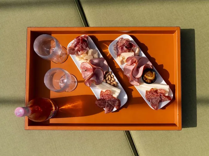MY OFFICE Lagoon 62 - cold cuts and aperitif onboard MY OFFICE Lagoon 62 - cold cuts and aperitif onboard