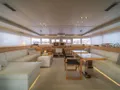 MY OFFICE Lagoon 62 - main salon dining lounge MY OFFICE Lagoon 62 - main salon dining lounge
