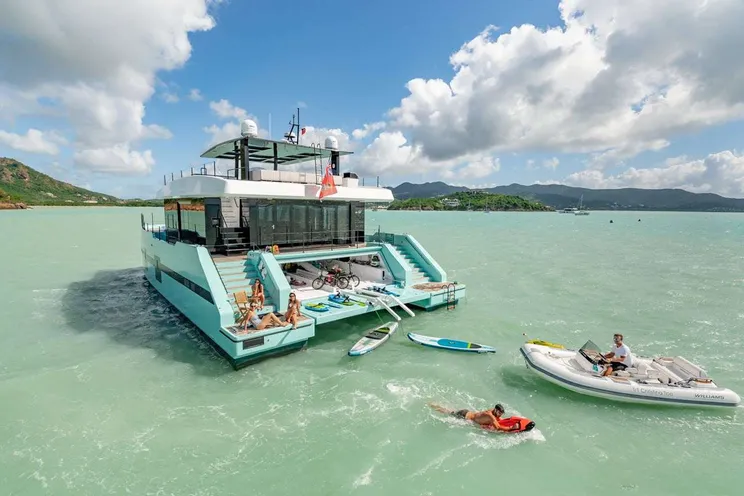 Charter Yacht ORCA - Sunreef Supreme 68 Power - 4 Cabins - Nassau - Exumas - Bahamas
