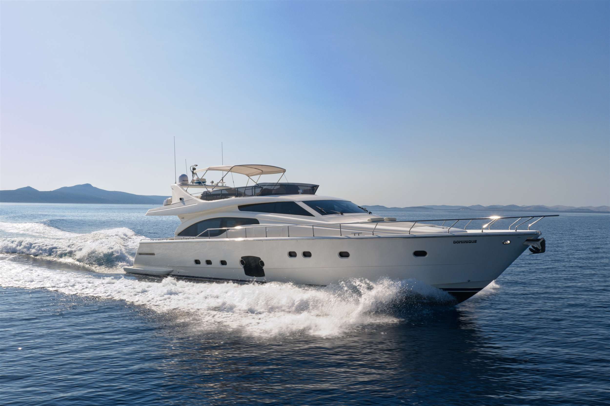 Charter Yacht DOMINIQUE - Ferretti 681 - 4 Cabins - Split - Hvar - Dubrovnik - Sukosan - Croatia