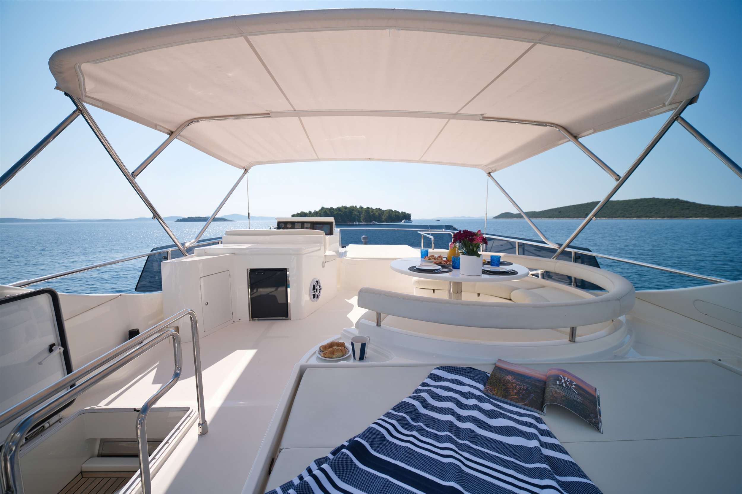 Charter Yacht DOMINIQUE - Ferretti 681 - 4 Cabins - Split - Hvar - Dubrovnik - Sukosan - Croatia