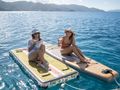 ISLAND STANDARD TIME Bali 4.8 - floating mat and paddleboard ISLAND STANDARD TIME Bali 4.8 - floating mat and paddleboard