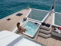 INSPIRANTE Fountaine Pajot Alegria 67 - foredeck jacuzzi INSPIRANTE Fountaine Pajot Alegria 67 - foredeck jacuzzi