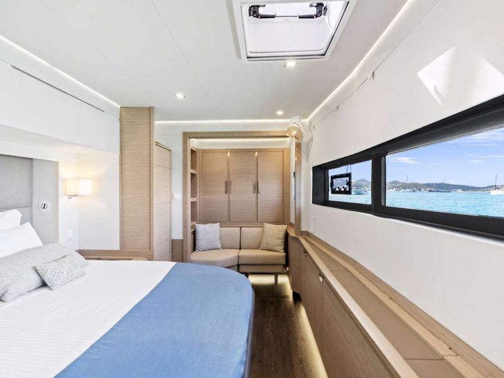ADEONA Fountaine Pajot Alegria 67 - master cabin ADEONA Fountaine Pajot Alegria 67 - master cabin