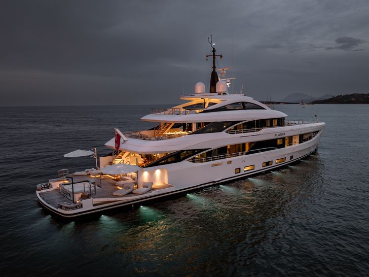 NOCTURNE Benetti B.Now 50m - at night NOCTURNE Benetti B.Now 50m - at night